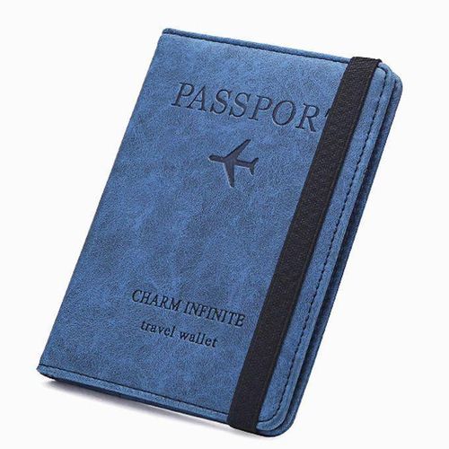 Porte-Passeport en Cuir avec Protection RFID – Élégance, Sécurité & Organisation de Voyage