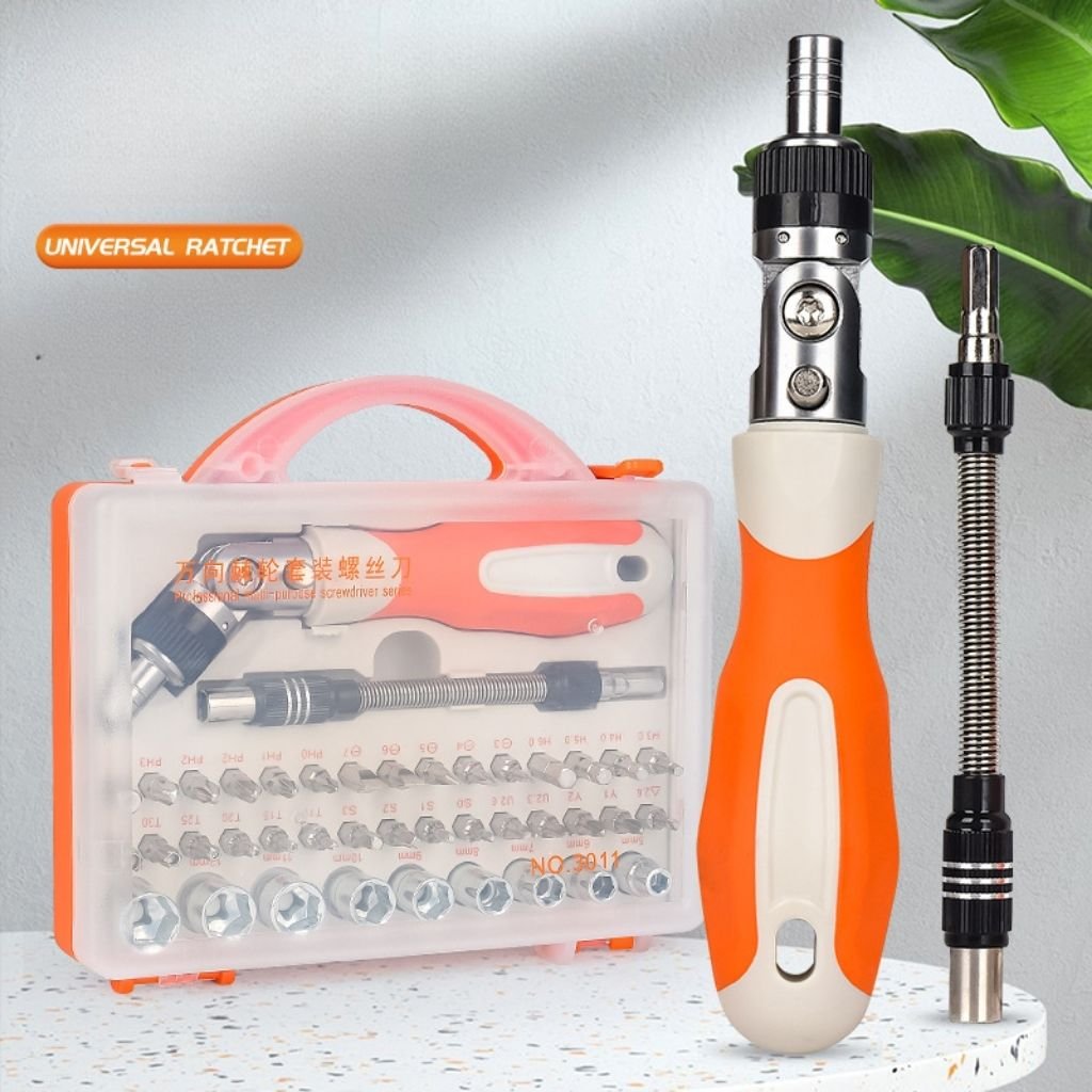 Tournevis à Cliquet Multifonction Haute Résistance 41en1 image 1