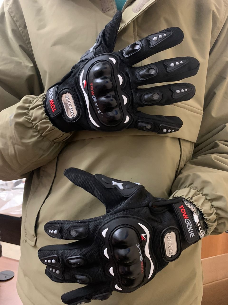 Gants de Moto Pro-Biker Respirants – Performance & Confort sur Route image 2
