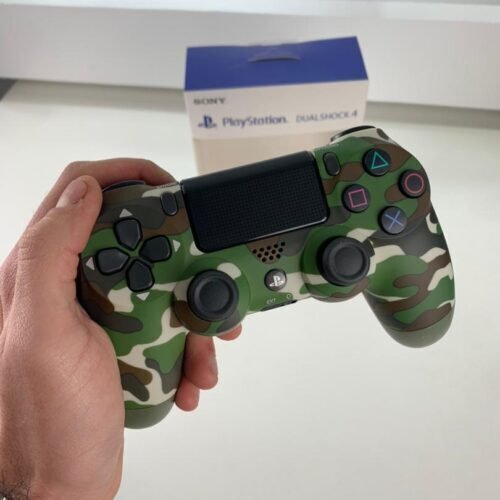 Manette PS4 Sans Fil - Précision, Confort et Design LED Vert image 2