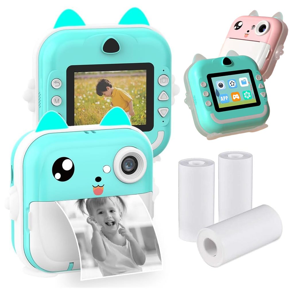 Appareil Photo Numérique HD pour Enfants avec Imprimante Thermique image 0