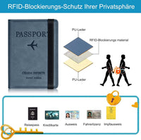 Porte-Passeport en Cuir avec Protection RFID – Élégance, Sécurité & Organisation de Voyage