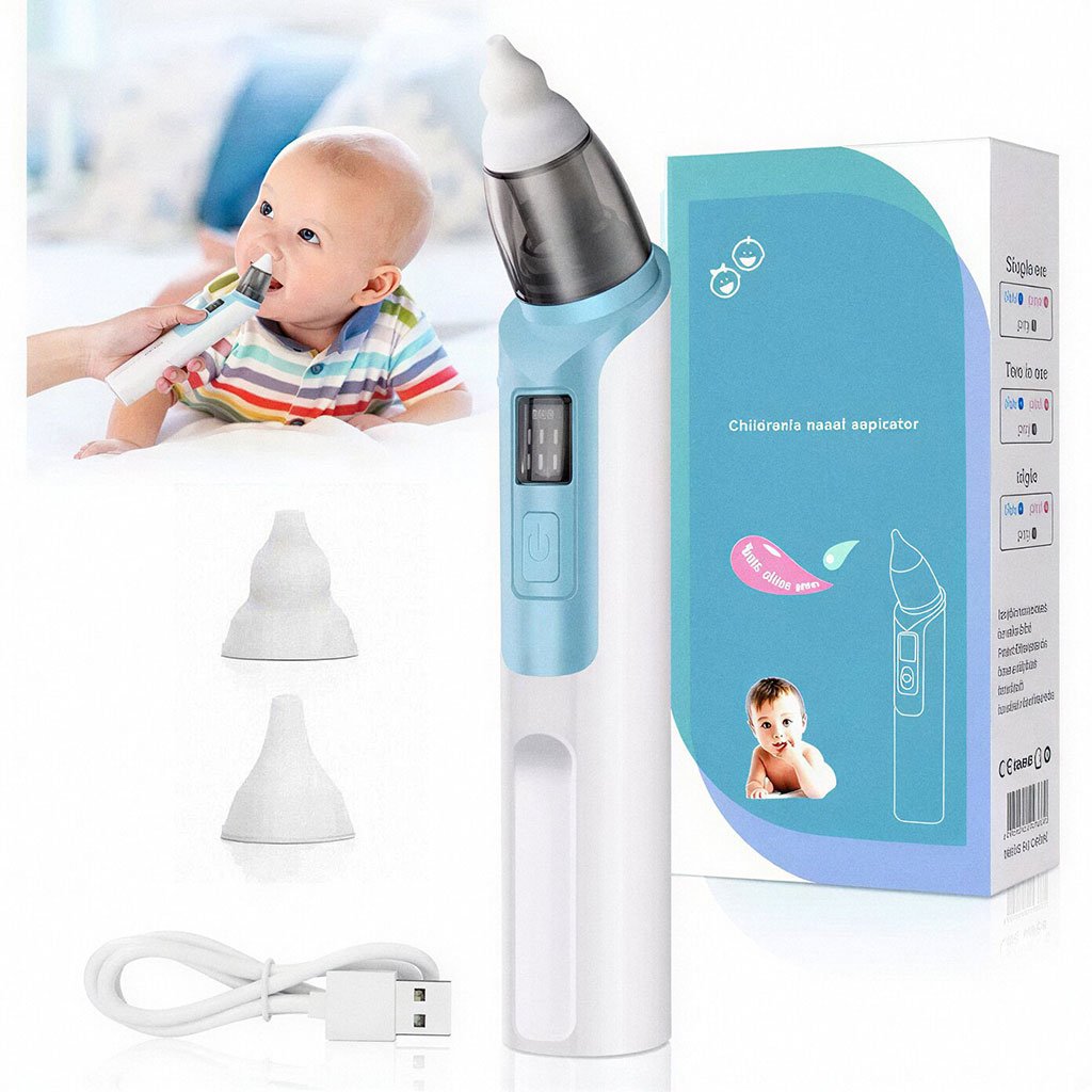 Aspirateur Nasal Électrique pour Bébé – Spécial Nourrissons & Nouveau-nés image 0