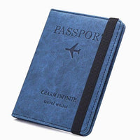 Porte-Passeport en Cuir avec Protection RFID – Élégance, Sécurité & Organisation de Voyage