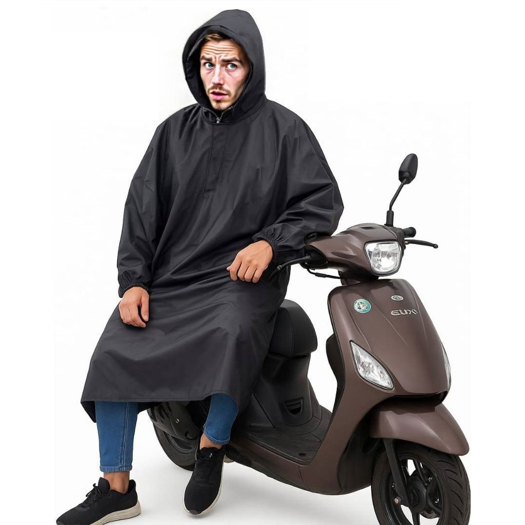 Combinaison de Protection Moto Imperméable V2 – Restez au sec, même sous la pluie battante image 0