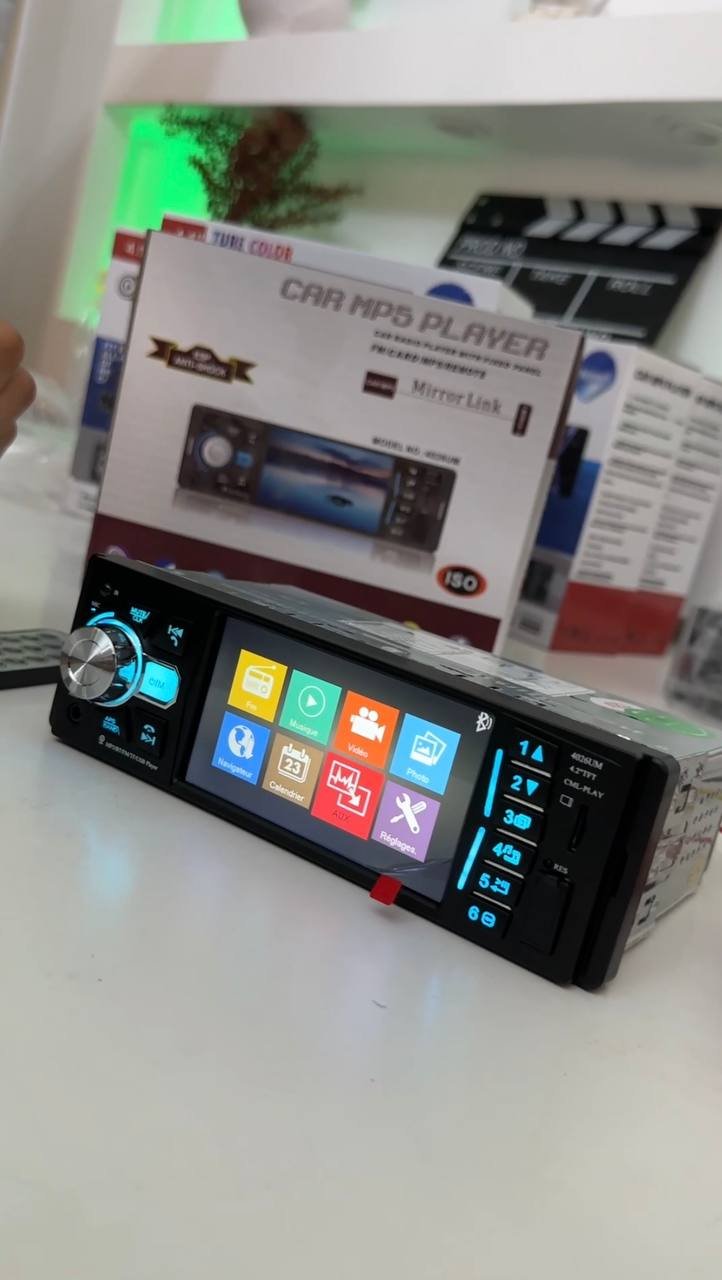 Autoradio MP5 4.1 Pouces FM Radio Écran HD image 3