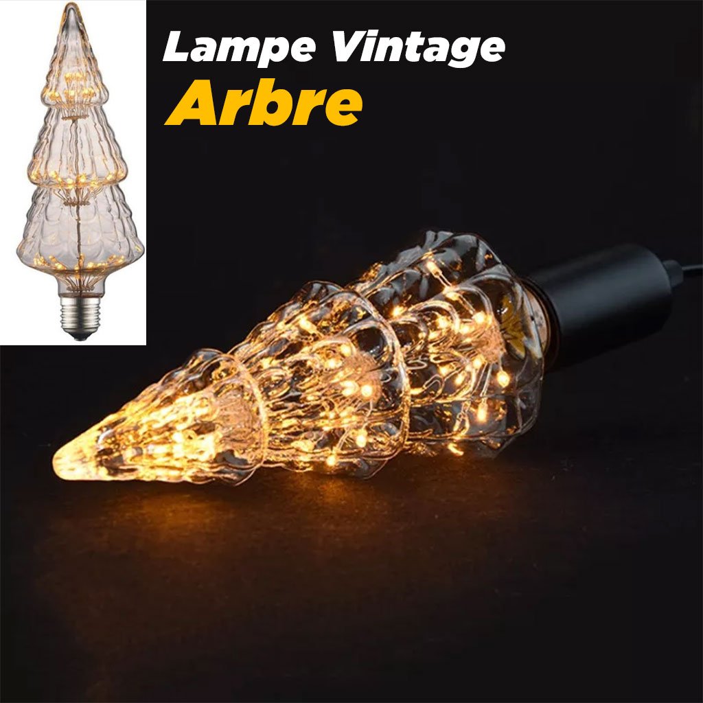 Ampoule Edison E27 à Vis LED Motif Arbre image 0
