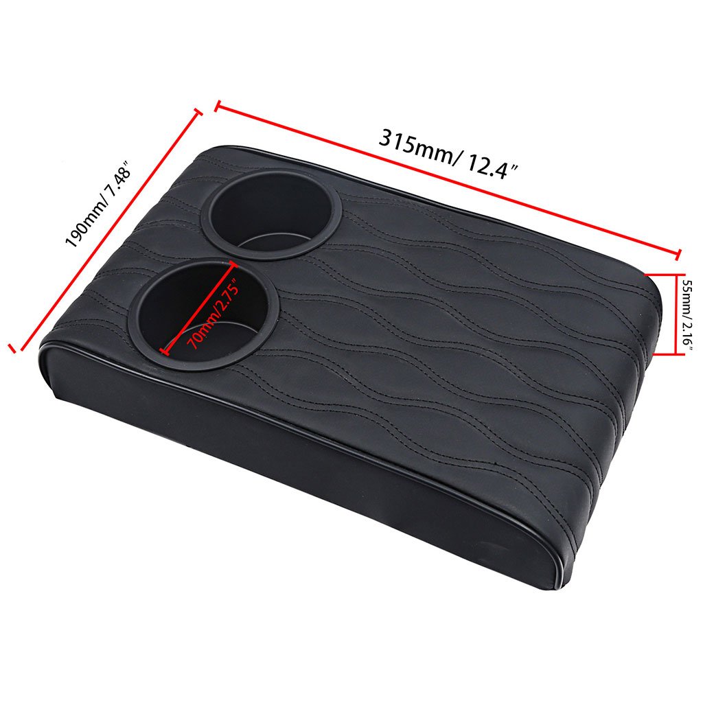 Accoudoir de Voiture avec porte-gobelet intégré (8,9 cm) image 1