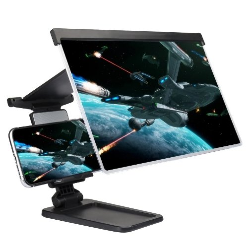 Amplificateur d'Écran 3D 12 pouces avec support de téléphone image 0