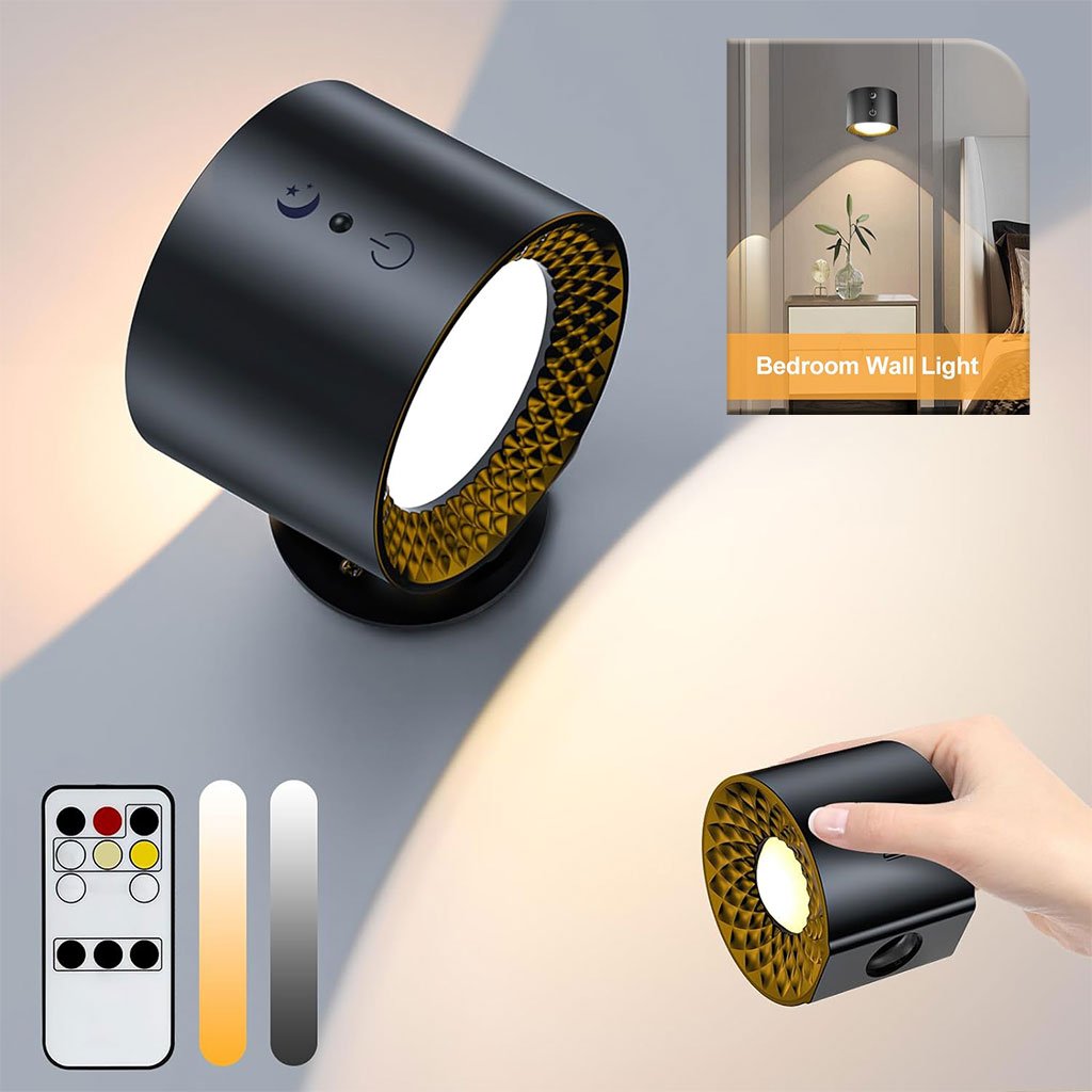 Applique Murale Double Tête et 3 niveaux de luminosité image 0