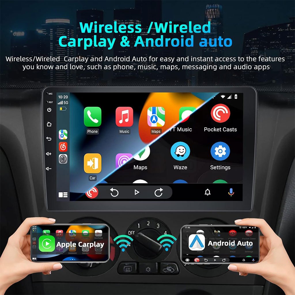Autoradio Android 10,1 – CarPlay Apple et Android Auto Sans Fil image 3
