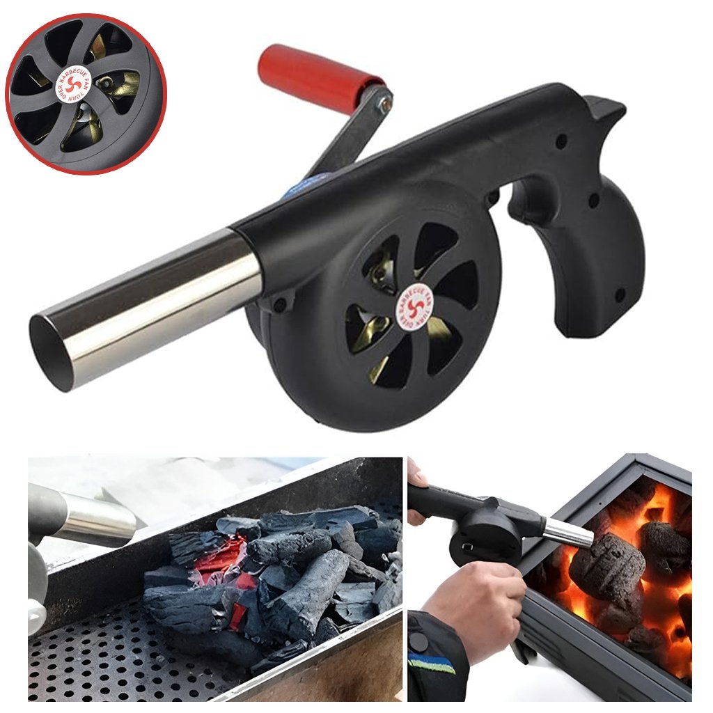 Souffleur d'Air Manuel à Manivelle pour Barbecue image 0