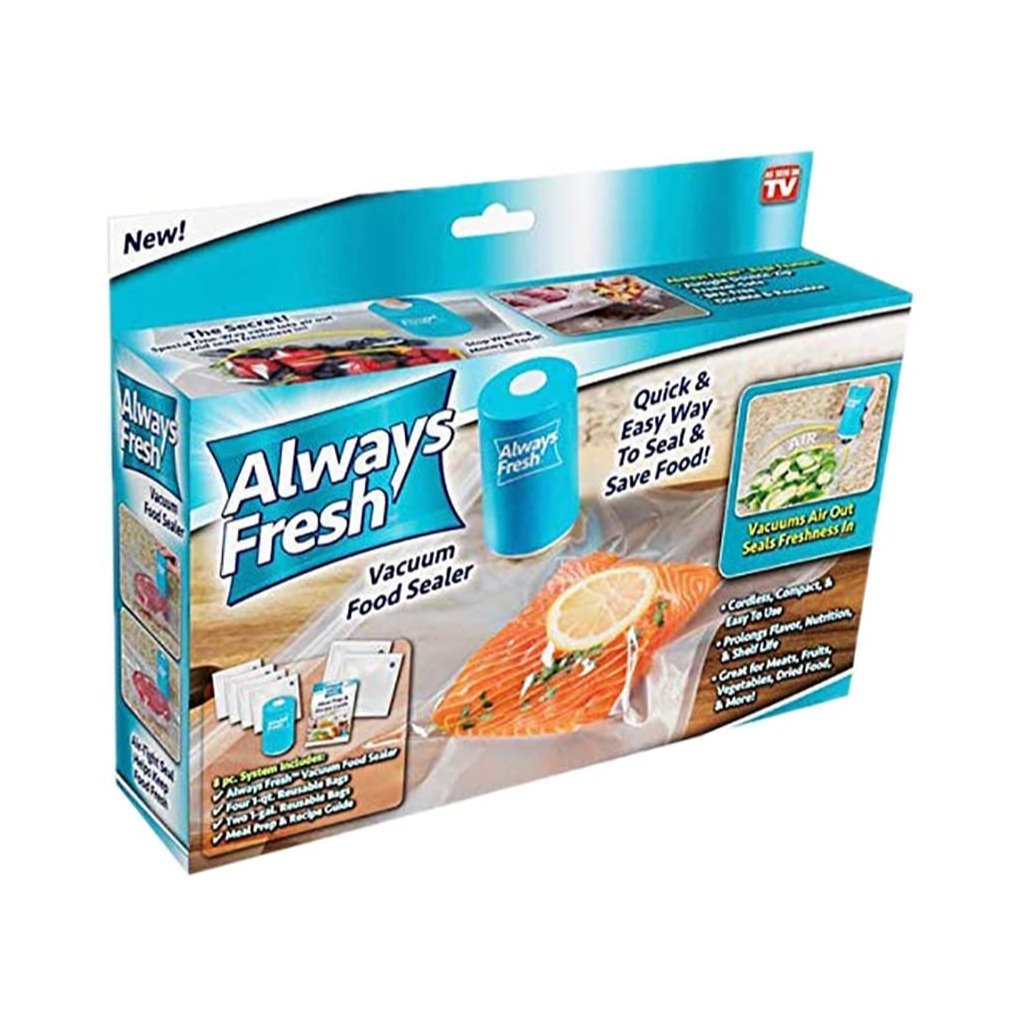 Always Fresh – Machine de Scellage et Pompage d’Air Portable avec 5 Sacs image 7