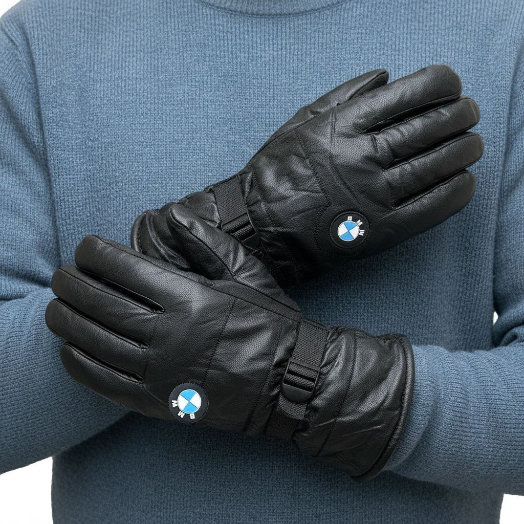 Gants Homme Hiver Peau de Mouton – Élégance Chauffante & Protection Premium image 0