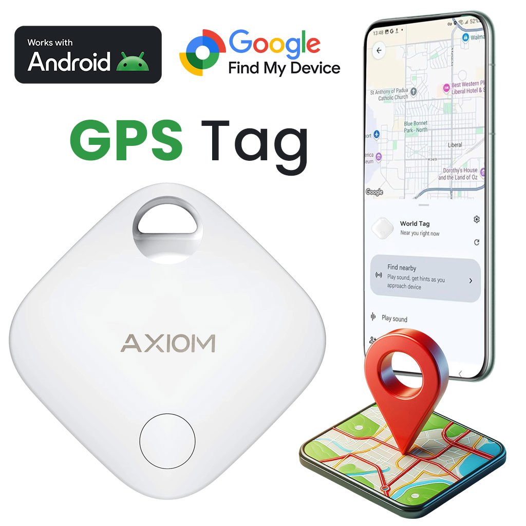 AXIOM Tracker Fonctionne avec l’application Google Find My Device image 0
