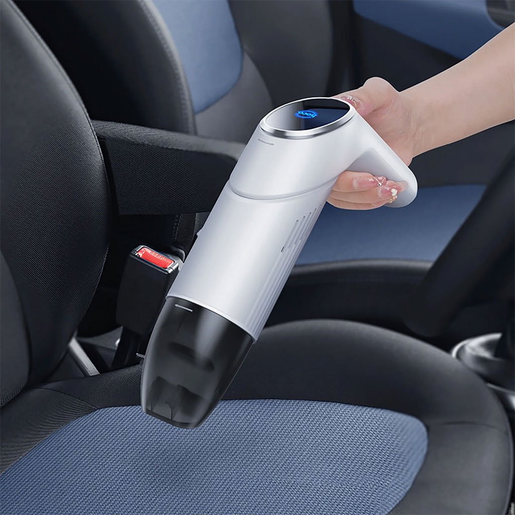 Aspirateur Électrique Pliable pour Voiture avec Éclairage LED image 3
