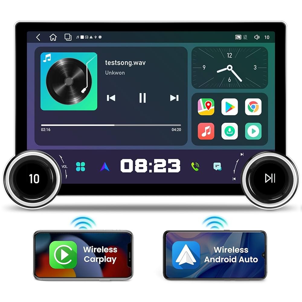 Autoradio  Intelligent pour Voiture 10,1 - Apple CarPlay Android Auto image 0