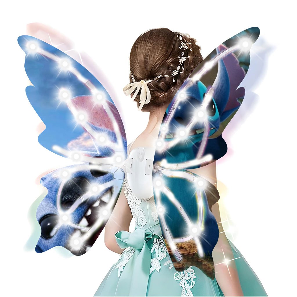 Ailes Magiques Lumineuses Stitch-Kuromi – Rêve et Magie pour Enfants image 3