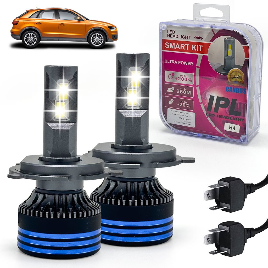 Ampoules LED H4 90W CANBUS +200% visibilité avec portée jusqu’à 250 m et filtre UV image 0