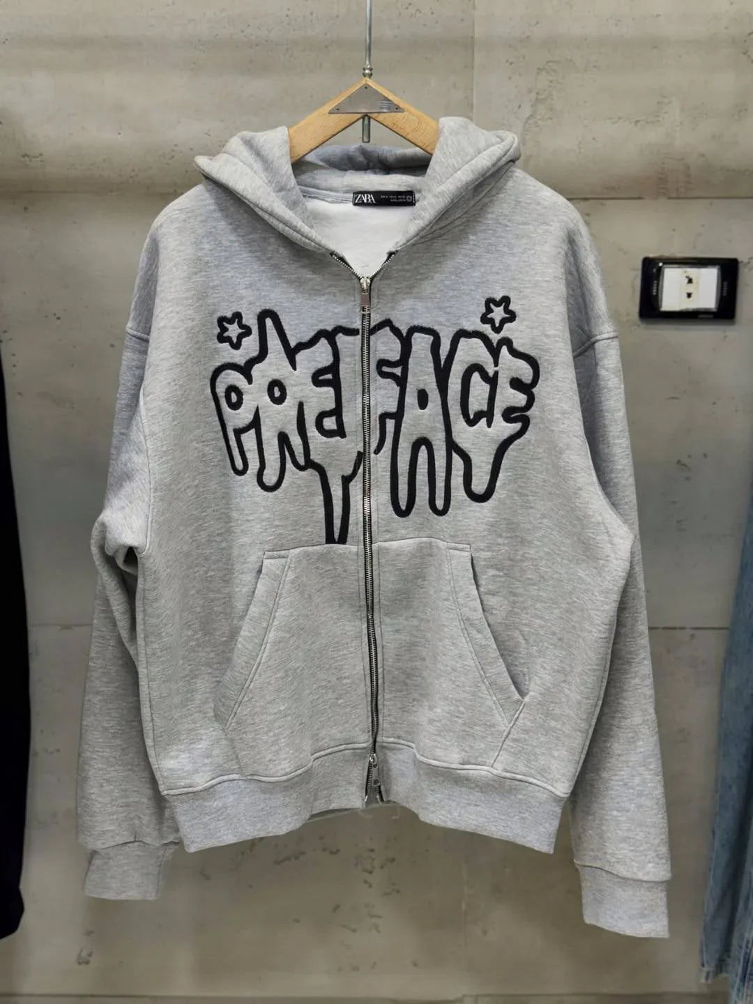 Preface Star ZipUp – Hoodie Zippé Étoile Style Streetwear Premium