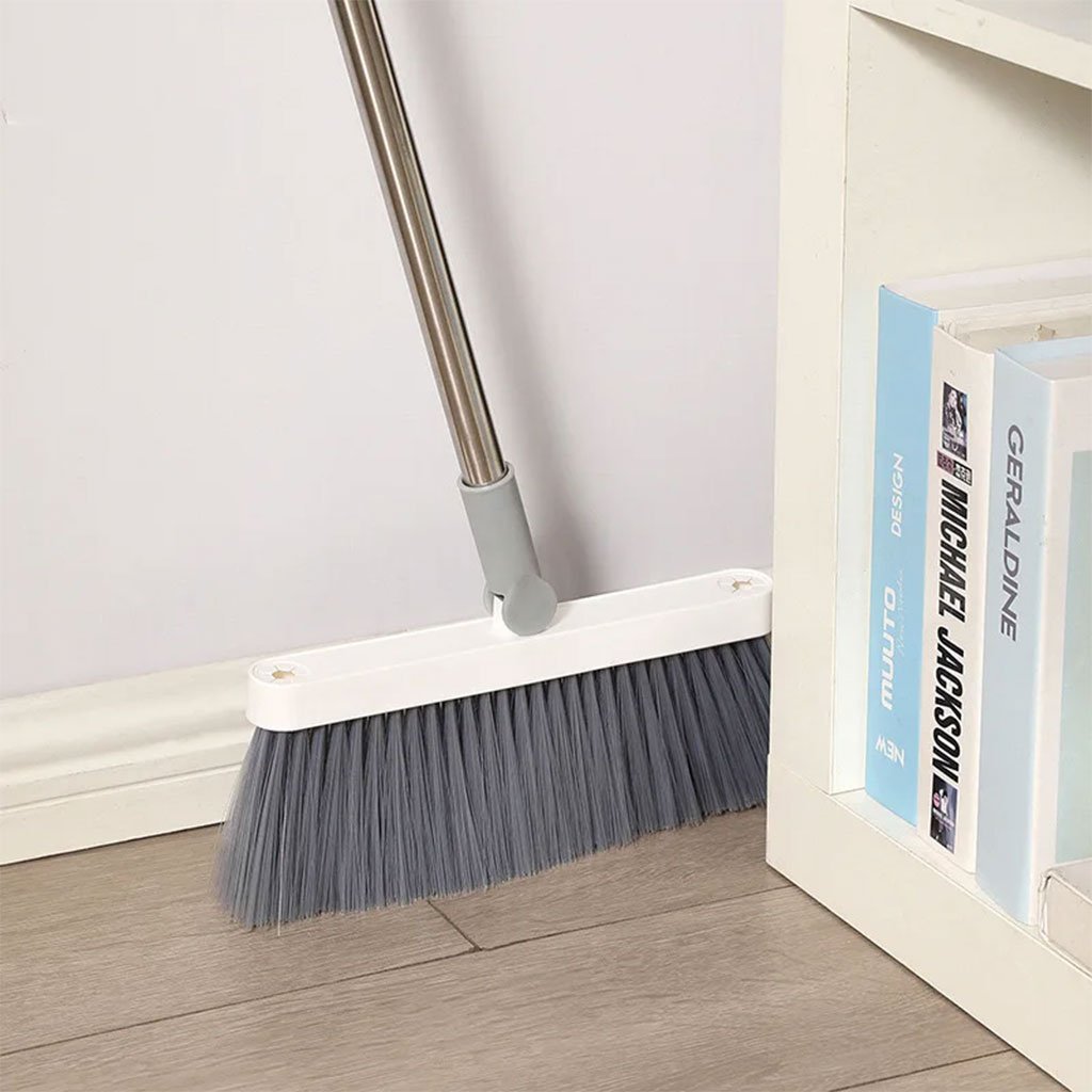 Balai et pelle avec manche long pour le Nettoyage des Sols Intérieurs image 3