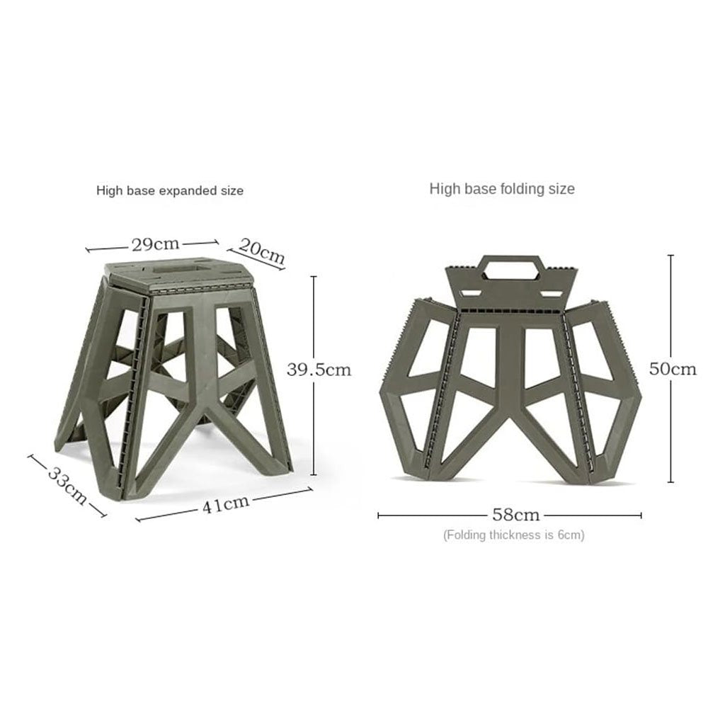 Tabouret Pliable et Portable idéal pour camping et sorties GM image 1