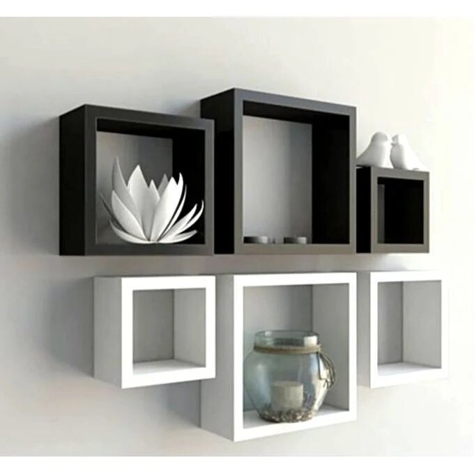 3 Étagères Murales en MDF image 1