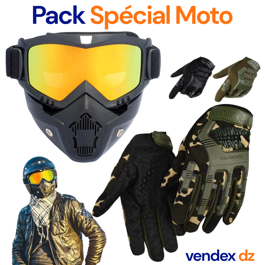 Pack Casque Moto avec Gants – Protection Totale et Confort Ultime image 0