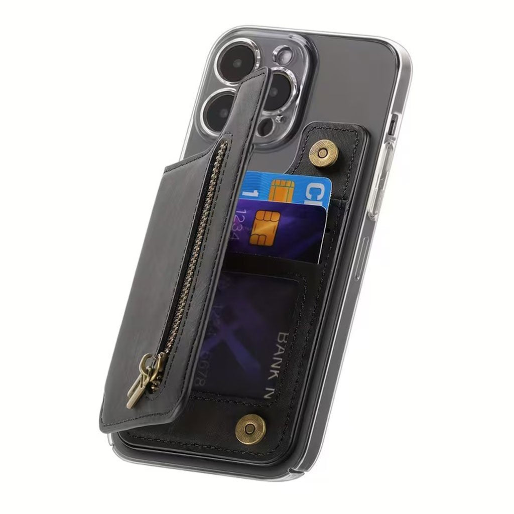 Étui Téléphone Zippé 3-en-1 – Protection Complète & Portefeuille Élégant image 2