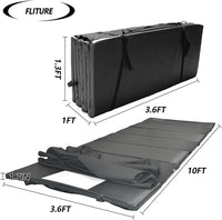 Matelas de Camping Pliable 185×65 cm avec Oreiller Intégré – Confort Nomade & Transport Facile