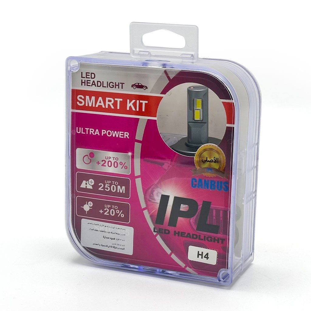 Ampoules LED H4 90W CANBUS +200% visibilité avec portée jusqu’à 250 m et filtre UV image 1