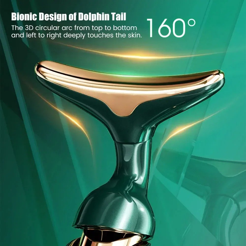 Appareil de massage et de lifting du visage 3-en-1 image 1