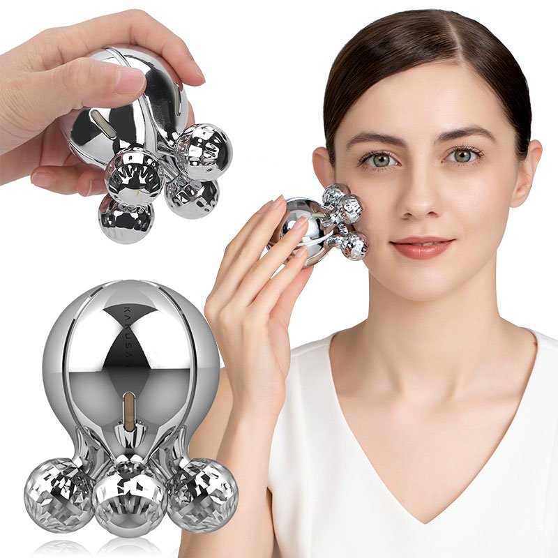 Appareil massant à rouleaux pour visage et corps image 0