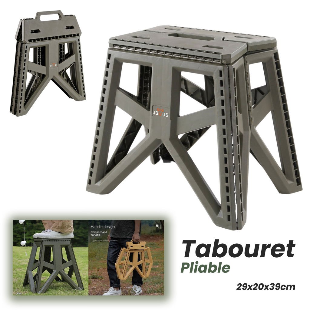 Tabouret Pliable et Portable idéal pour camping et sorties GM image 0