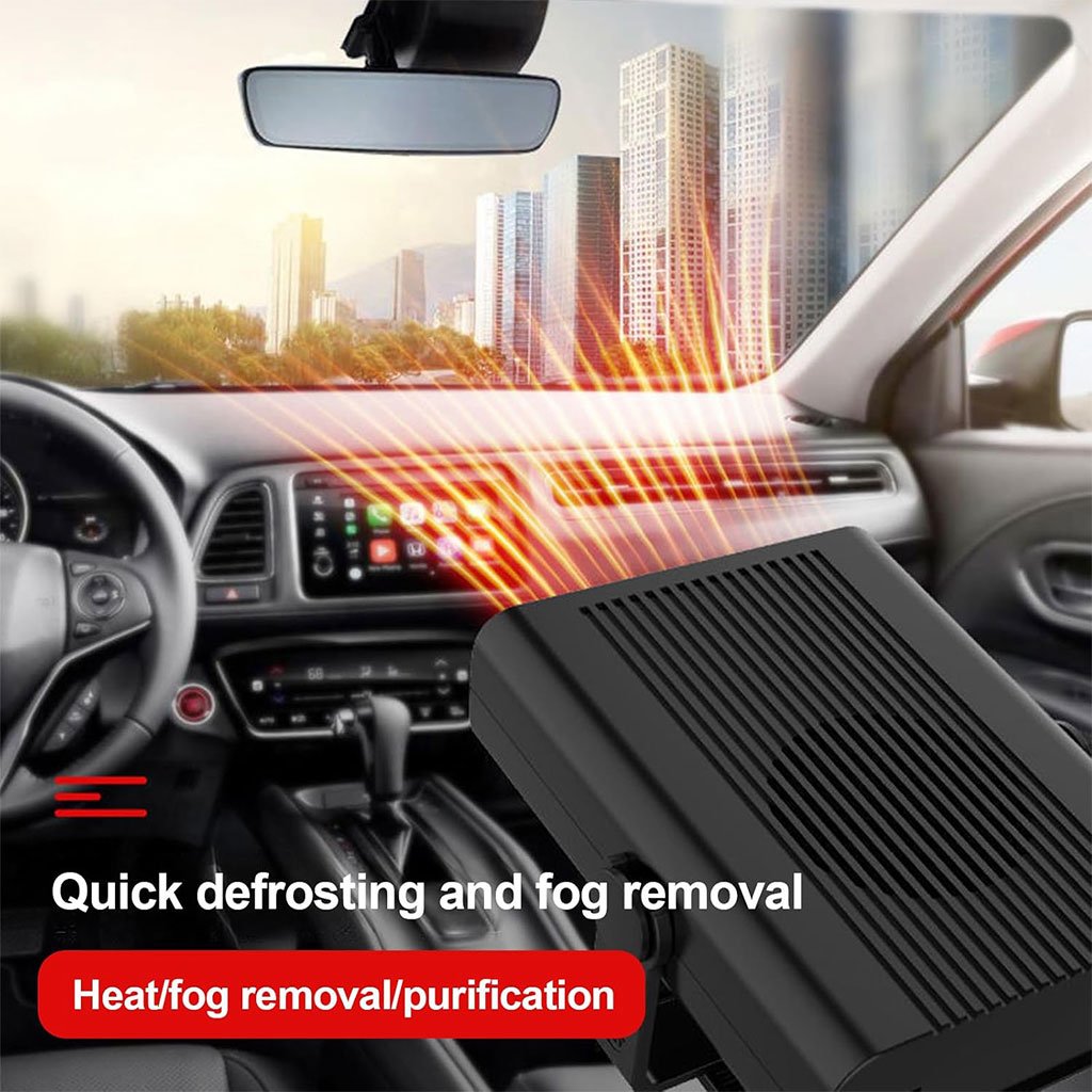 Chauffage et Refroidisseur de Voiture 2-en-1 – Confort 360° Toute l'Année image 2