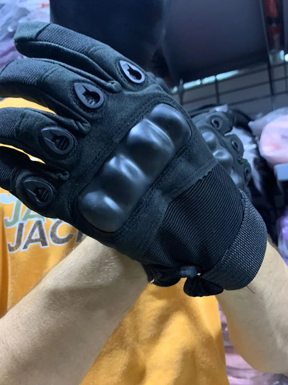 Pack Gants de Moto Tactique Doigt Complet avec Cagoule d’hiver image 3