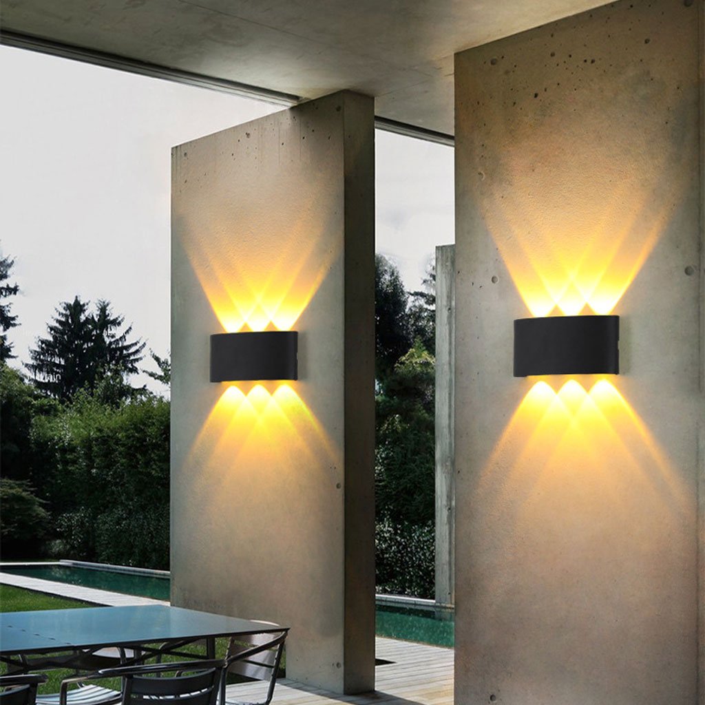 Applique Murale LED RGB 6W 3 Lampes en Aluminium image 1