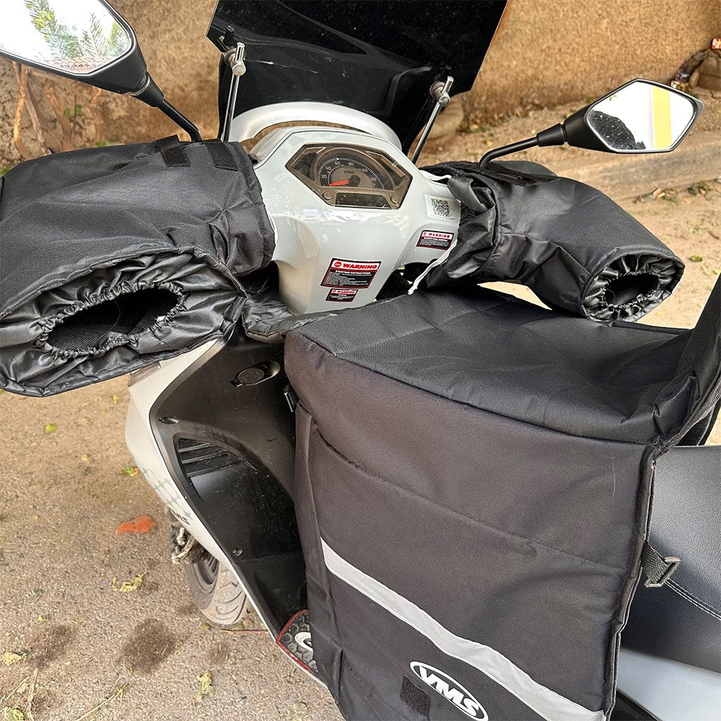 Kit de Protection Coupe-Vent 3PCS pour Vespa – Affrontez l’hiver avec confort et style image 1