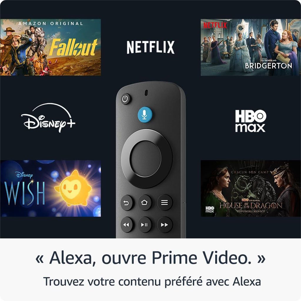 Amazon Fire TV Stick HD Wi-Fi 5 – Transformez votre téléviseur en une interface intelligente image 1