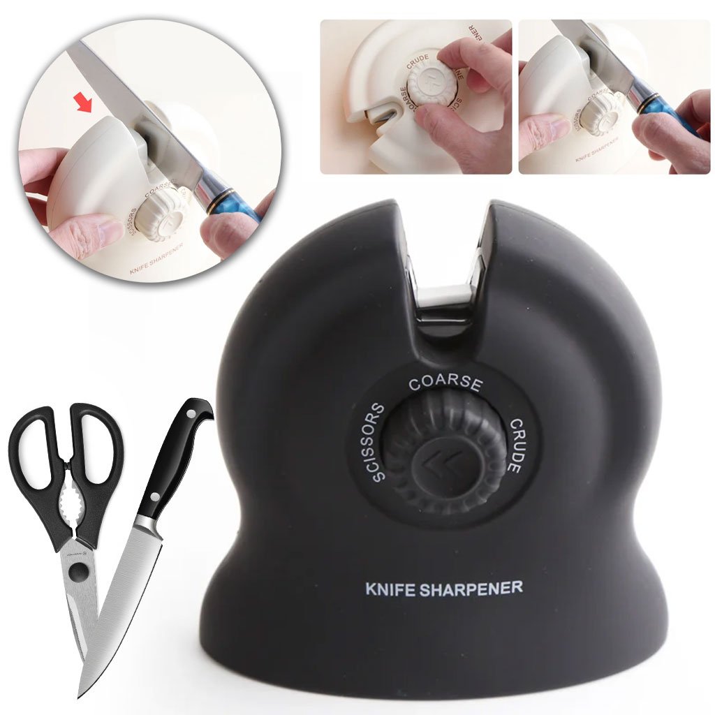 Aiguiseur de Couteaux et Ciseaux 3-en-1 image 0