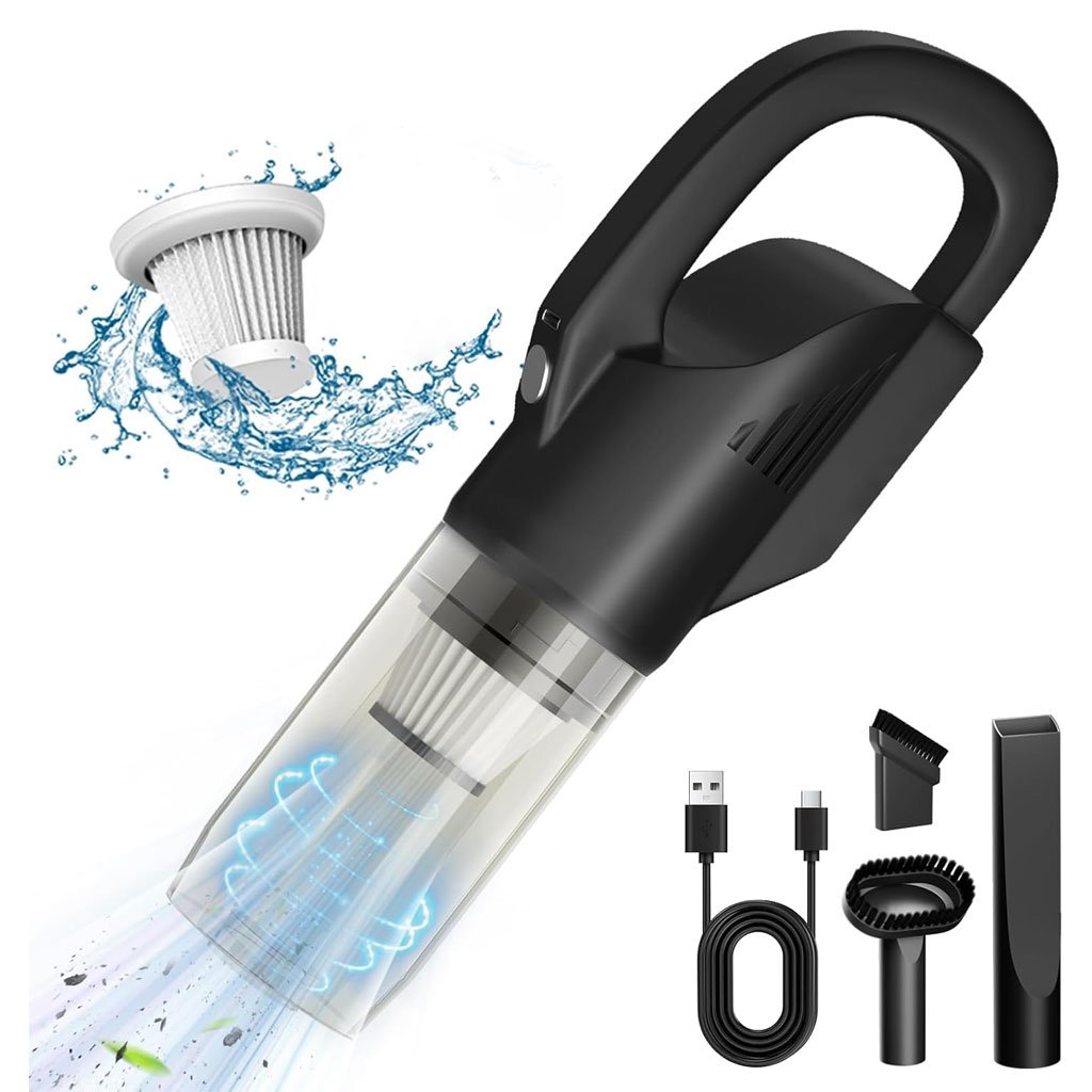 Aspirateur à Main Sans Fil Puissant pour Voiture - Aspiration 8500 Pa image 0