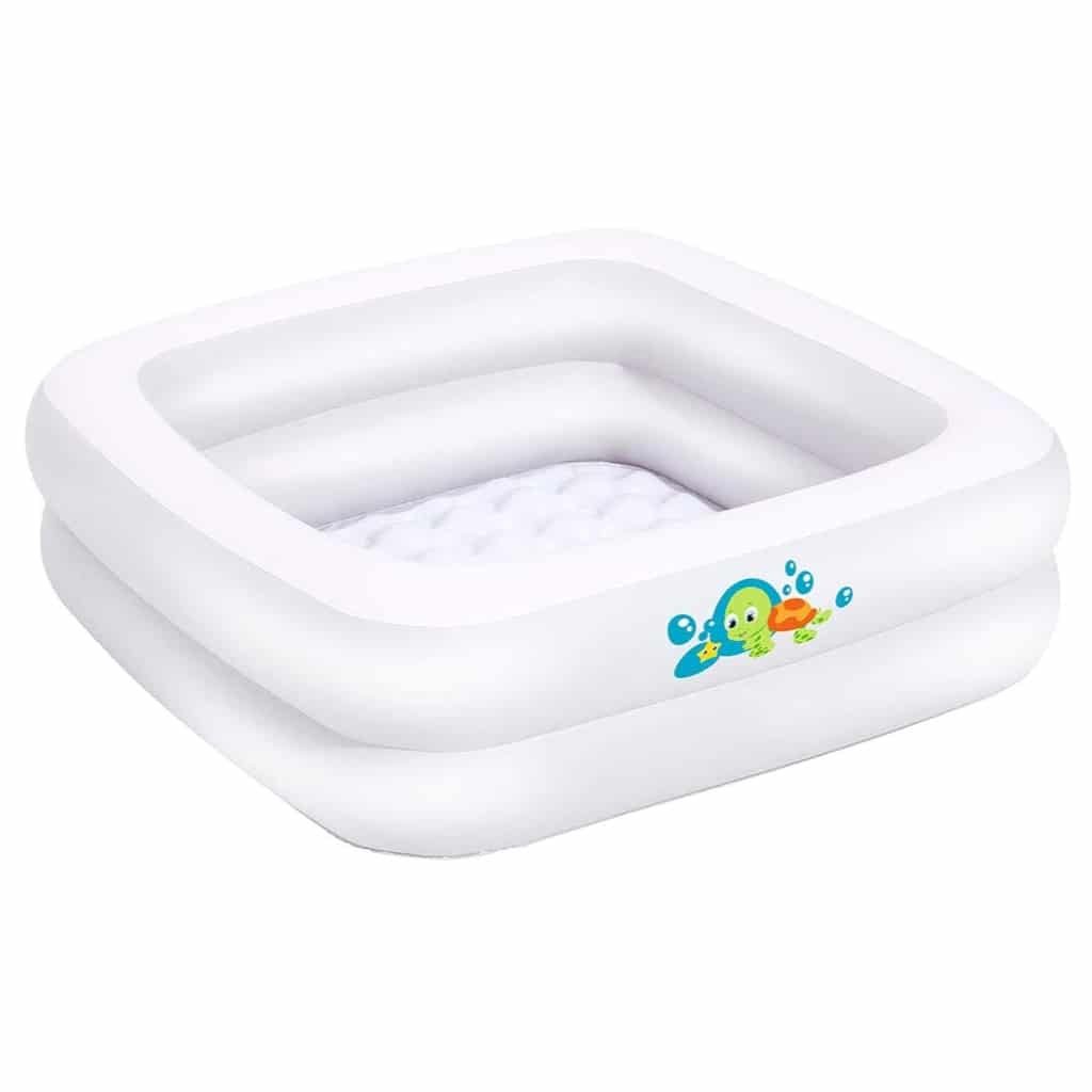 Baignoire Gonflable Carrée à Double Anneau Pour Bébé Bestway 51116 image 3