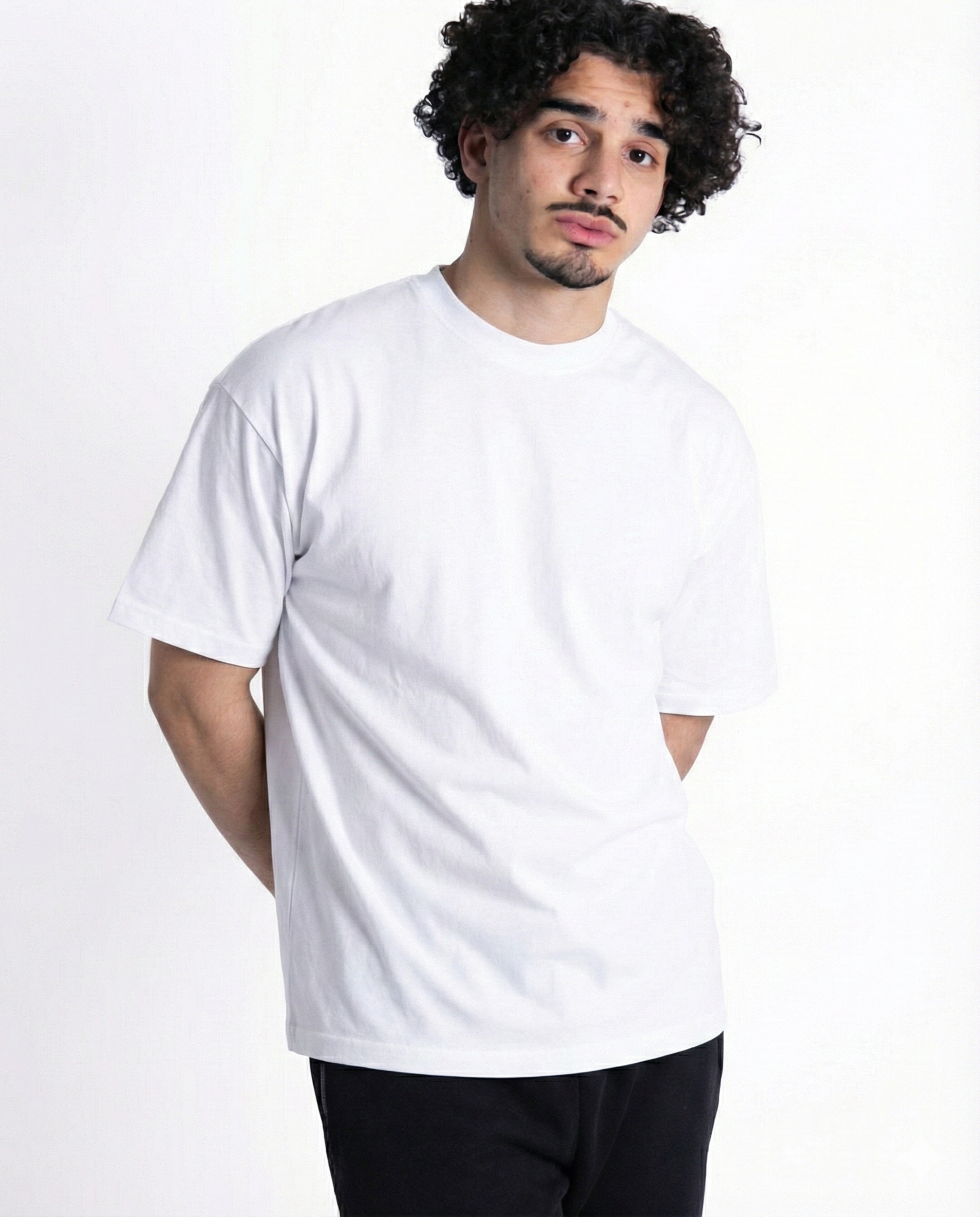 T-Shirt Noir & Blanc – Style Minimaliste & Confort Absolu