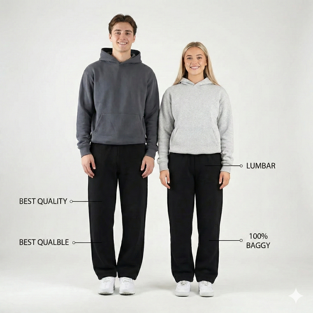 Baggy Joggers TRZ01 100% COTTON HIGH QUALITY