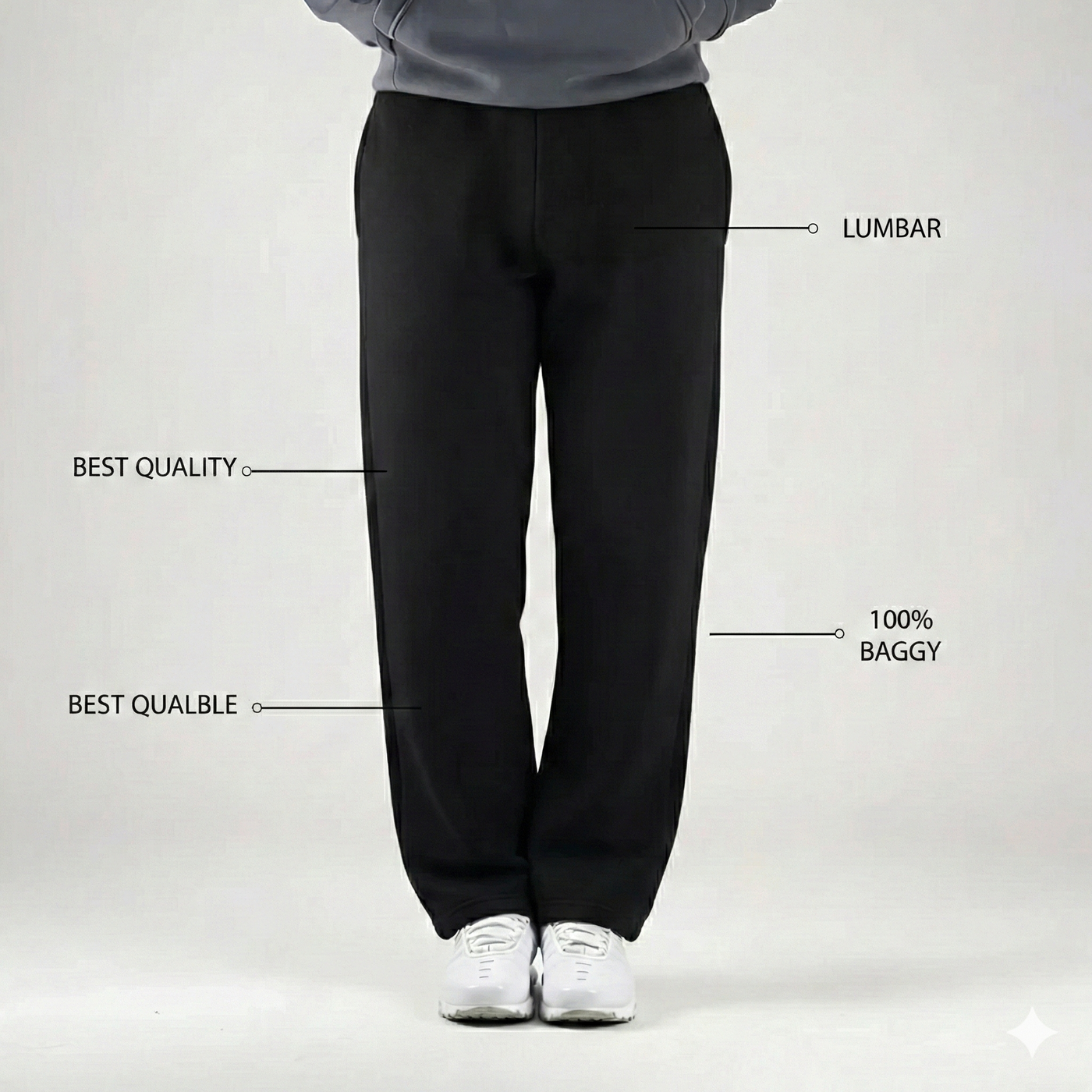 Baggy Joggers TRZ01 100% COTTON HIGH QUALITY