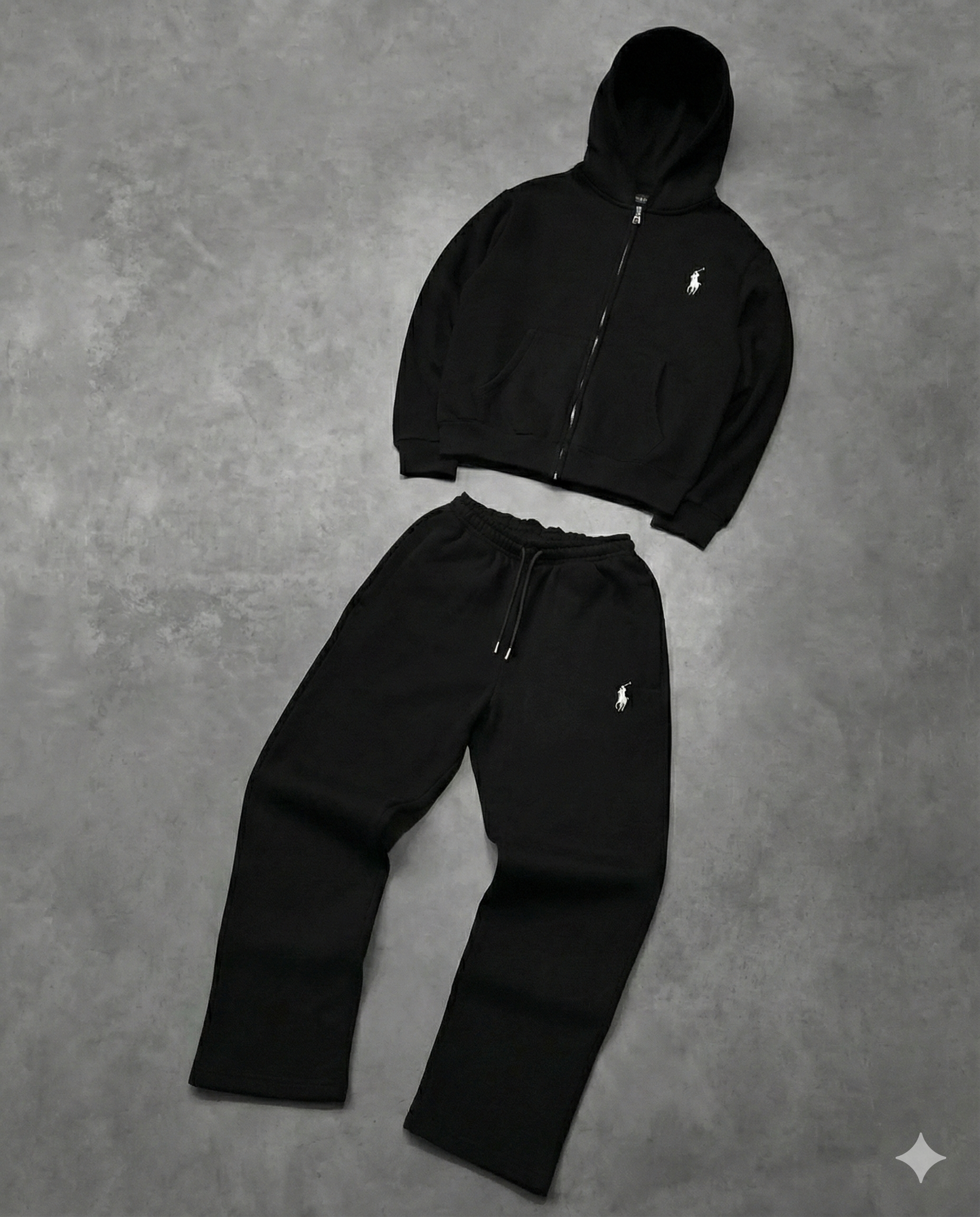 Ensemble polo veste +baggy premium 56