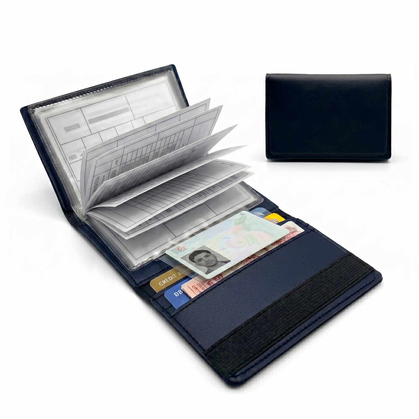Porte-documents et cartes pour voiture – Organiseur compact et sécurisé