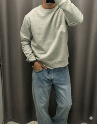 Sweatshirt Oversize Noir/Blanc – Style Urbain Confort & Tendance