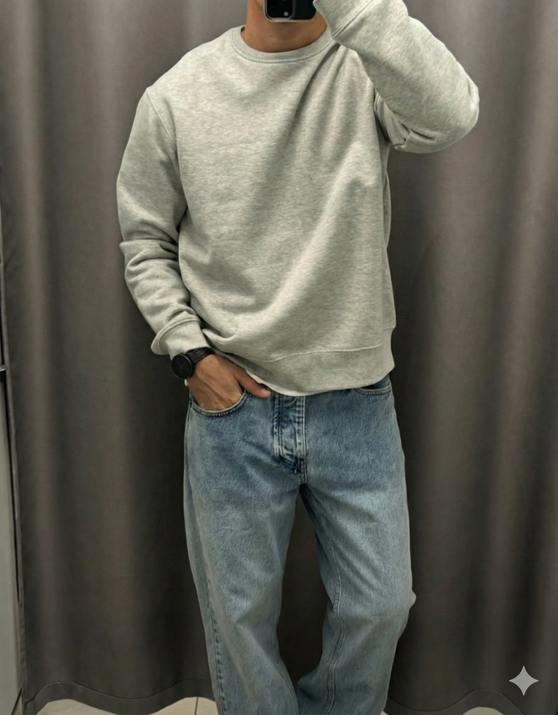 Sweatshirt Oversize Noir/Blanc – Style Urbain Confort & Tendance