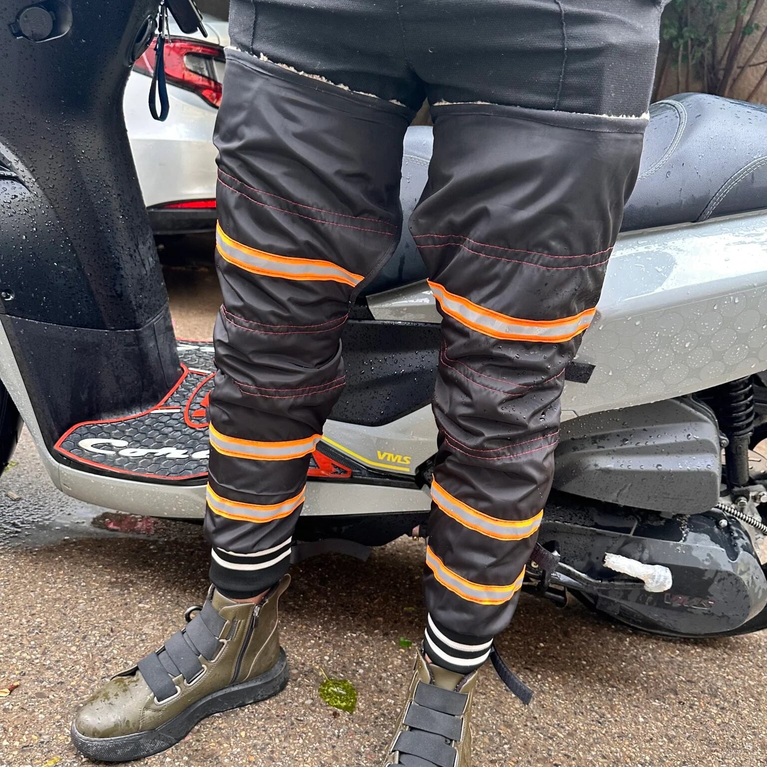 Pack Gants & Protège-Jambes Thermiques Antidérapants